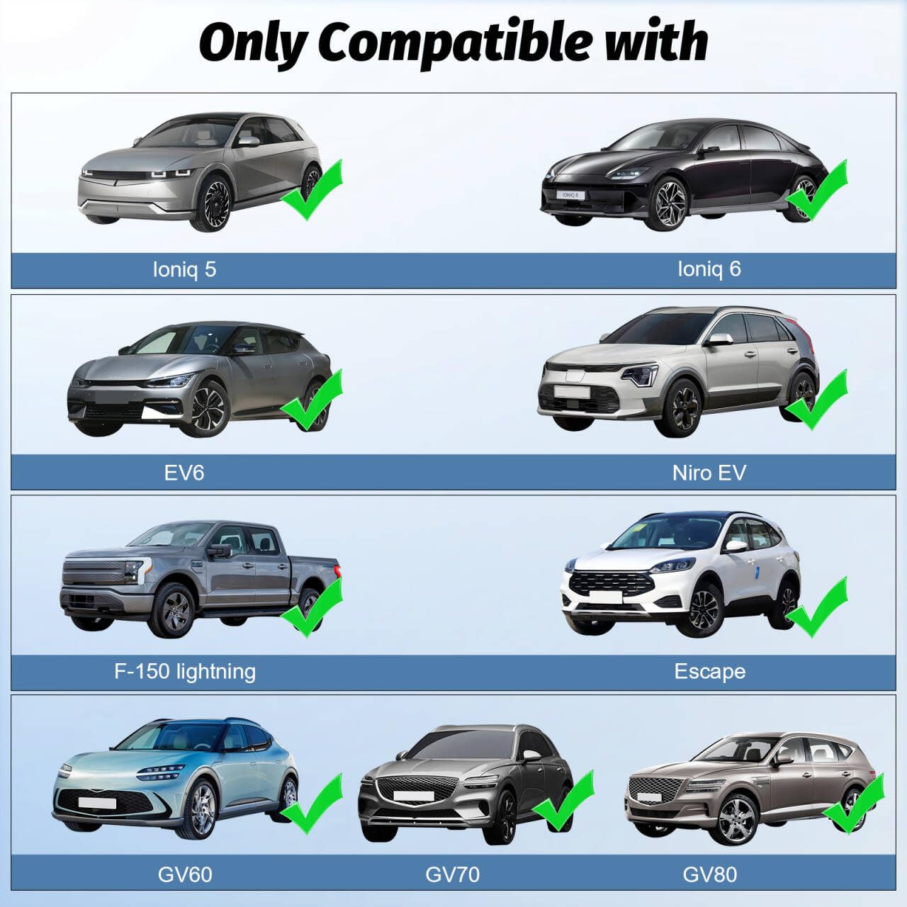 V2L Vehicle-to-Load Adapter